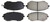 Sport Brake Pads with Shims and Hardware | STE309.09290