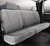 TR40 Series - Wrangler Saddleblanket Custom Fit Rear Seat Cover - Solid Gray | 947TRS42-19 GRAY