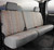 TR40 Series - Wrangler Saddleblanket Custom Fit Rear Seat Cover - Solid Gray | 947TRS42-19 GRAY