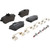 Premium Low-Met OE Equivalent Rear Disc Brake Pad Set | BBBP50103