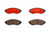 Premium NAO Ceramic OE Equivalent Front Brake Pad Set | BBBP10032N
