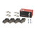 Premium Low-Met OE Equivalent Rear Disc Brake Pad Set | BBBP50140