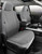 TR40 Series - Wrangler Saddleblanket Custom Fit Front Seat Cover - Solid Black | 947TRS48-15 BLACK