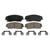 QuickStop Front Disc Brake Pad Set Ceramic | WAGZD1056