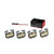 Premium NAO Ceramic OE Equivalent Front Brake Pad Set | BBBP06099N