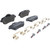 Premium Low-Met OE Equivalent Rear Disc Brake Pad Set | BBBP50101