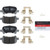Premium NAO Ceramic OE Equivalent Rear Disc Brake Pad Set | BBBP83110N