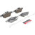 Premium NAO Ceramic OE Equivalent Rear Disc Brake Pad Set | BBBP24216N