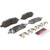 Premium NAO Ceramic OE Equivalent Rear Disc Brake Pad Set | BBBP09017N