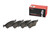 Premium Low-Met OE Equivalent Front Brake Pad Set | BBBP50063