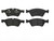 Premium Low-Met OE Equivalent Front Brake Pad Set | BBBP50063