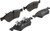 Premium Low-Met OE Equivalent Front Brake Pad Set | BBBP50063