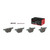 Premium NAO Ceramic OE Equivalent Rear Disc Brake Pad Set | BBBP06056N
