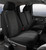 OE30 Series - OE Tweed Custom Fit Front Seat Cover- Charcoal | 947OE39-17 CHARC