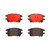 Premium NAO Ceramic OE Equivalent Front Brake Pad Set | BBBP56050N