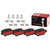 Premium NAO Ceramic OE Equivalent Rear Disc Brake Pad Set | BBBP50090N