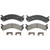QuickStop Rear Disc Brake Pad Set Semi-Metallic | WAGZX909