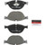 Premium NAO Ceramic OE Equivalent Front Brake Pad Set | BBBP06076N