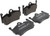 Premium Low-Met OE Equivalent Rear Disc Brake Pad Set | BBBP65028