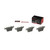 Premium NAO Ceramic OE Equivalent Rear Disc Brake Pad Set | BBBP50133N