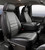 SL60 Series - Leatherlite Simulated Leather Custom Fit Front Seat Cover- Gray | 947SL69-28 GRAY