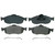 QuickStop Front Disc Brake Pad Set Semi-Metallic | WAGZX648