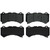 QuickStop Front Disc Brake Pad Set Semi-Metallic | WAGZX1405