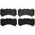 QuickStop Front Disc Brake Pad Set Semi-Metallic | WAGZX1405