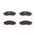 Premium NAO Ceramic OE Equivalent Front Brake Pad Set | BBBP56049N