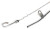 20-1/2" Long, OEM Replacement Chrome Oil Pan Dipstick; Ford 351 Cleveland | 5189223