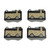Premium NAO Ceramic OE Equivalent Front Brake Pad Set | BBBP50145N