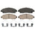 QuickStop Front Disc Brake Pad Set Ceramic | WAGZD1378
