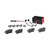 Premium NAO Ceramic OE Equivalent Rear Disc Brake Pad Set | BBBP85120N