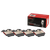 Premium NAO Ceramic OE Equivalent Front Brake Pad Set | BBBP06106N