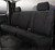 TR40 Series - Wrangler Saddleblanket Custom Fit Rear Seat Cover - Solid Black | 947TRS42-18 BLACK