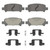 OEX Rear Disc Brake Pad Set Premium Ceramic | WAGOEX770