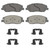 OEX Front Disc Brake Pad Set Premium Ceramic | WAGOEX1917