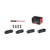 Premium NAO Ceramic OE Equivalent Rear Disc Brake Pad Set | BBBP83098N