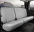 SP80 Series - Seat Protector Poly-Cotton Custom Fit Rear Seat Cover - Gray | 947SP82-38 GRAY