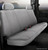 TR40 Series - Wrangler Saddleblanket Custom Fit Front Seat Cover - Solid Gray | 947TRS47-7 GRAY