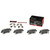 Premium NAO Ceramic OE Equivalent Front Brake Pad Set | BBBP83051N