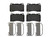 Premium Low-Met OE Equivalent Front Brake Pad Set | BBBP59079