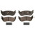 QuickStop Rear Disc Brake Pad Set Semi-Metallic | WAGZX674A