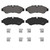 SevereDuty Rear Disc Brake Pad Set | WAGSX2201