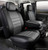 SL60 Series - Leatherlite Simulated Leather Custom Fit Front Seat Cover- Gray | 947SL69-5 GRAY