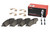 Premium Low-Met OE Equivalent Front Brake Pad Set | BBBP44024