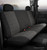 OE30 Series - Oe Tweed Custom Fit Rear Seat Cover- Charcoal | 947OE32-28 CHARC