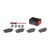 Premium NAO Ceramic OE Equivalent Front Brake Pad Set | BBBP59077N