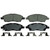 QuickStop Front Disc Brake Pad Set Ceramic | WAGZD1592