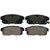 QuickStop Rear Disc Brake Pad Set Ceramic | WAGZD1008